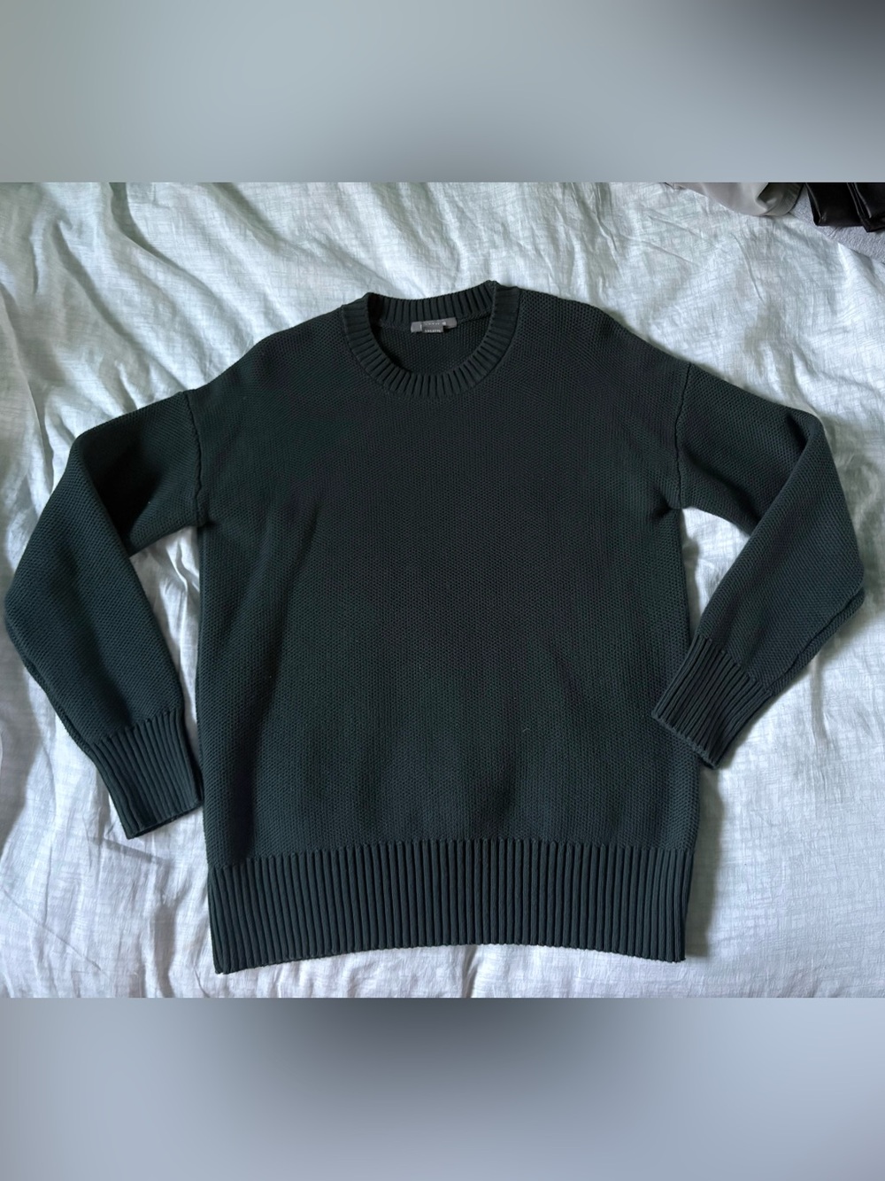 Green knit women’s sweater size small